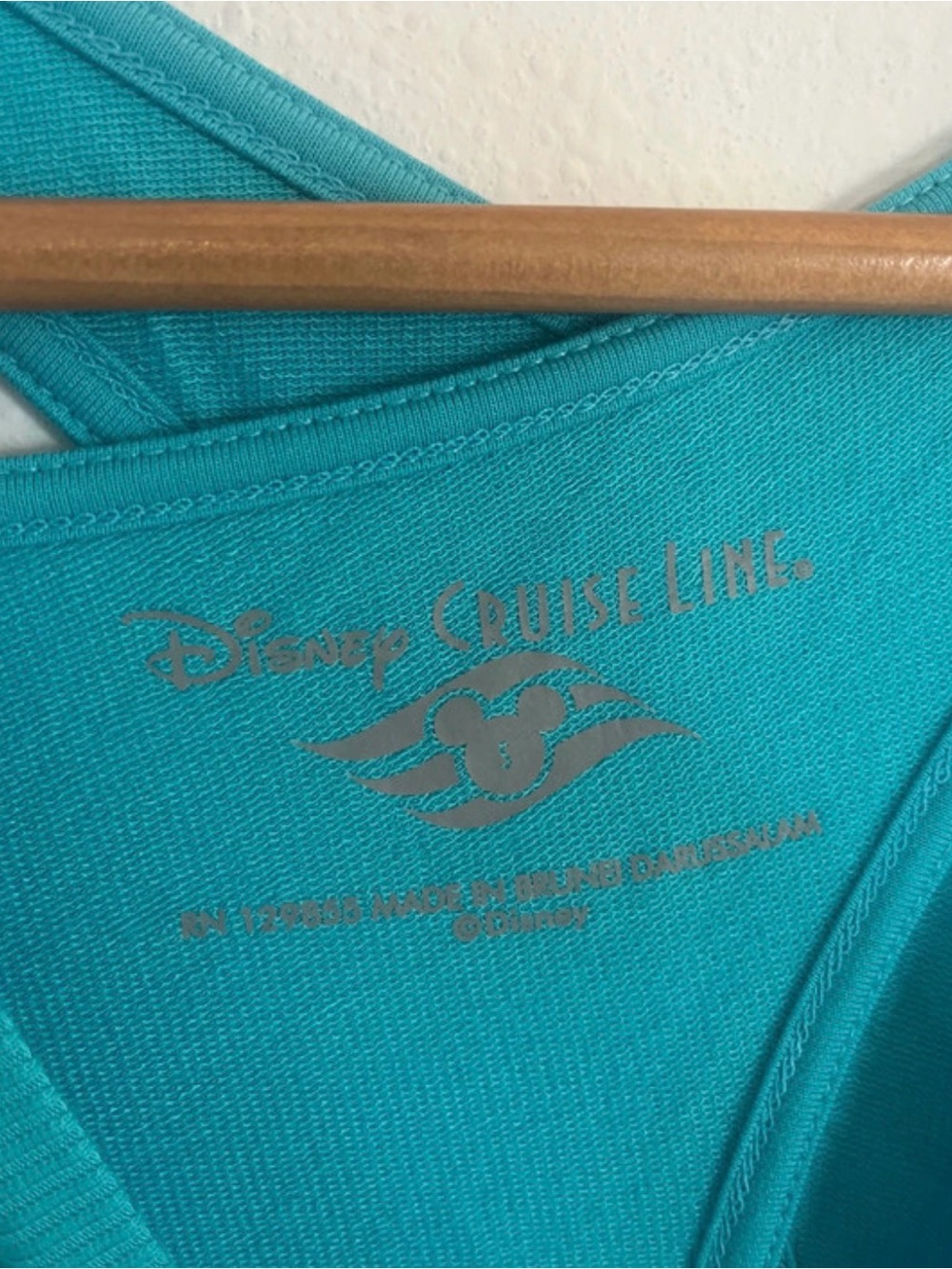 Disney Cruise Line Castaway Cay Blue Long Sleeve T-Shirt - Picture 3 of 4